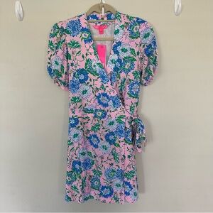 Lilly Pulitzer Sailynn‎ Romper Dress Conch Shell Pink Rumor Has It Size Small